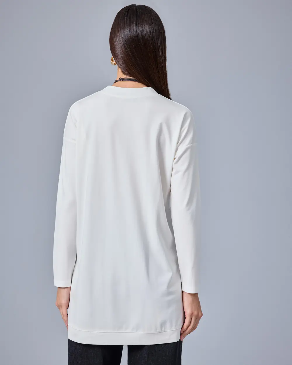 Sıfır Yaka Basic Tunik