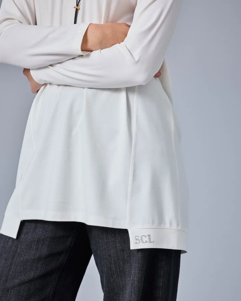 Sıfır Yaka Basic Tunik