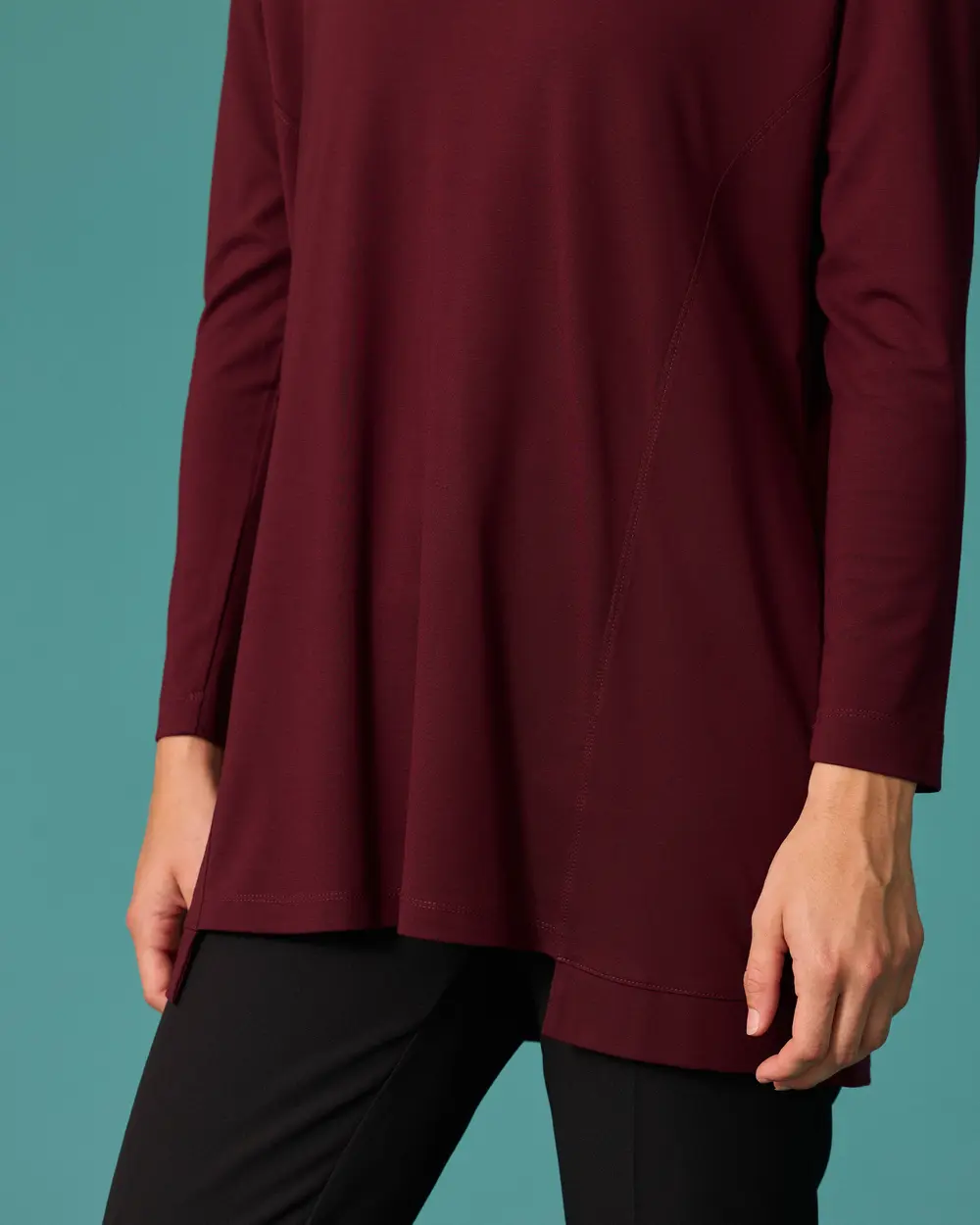 Sıfır Yaka Basic Tunik