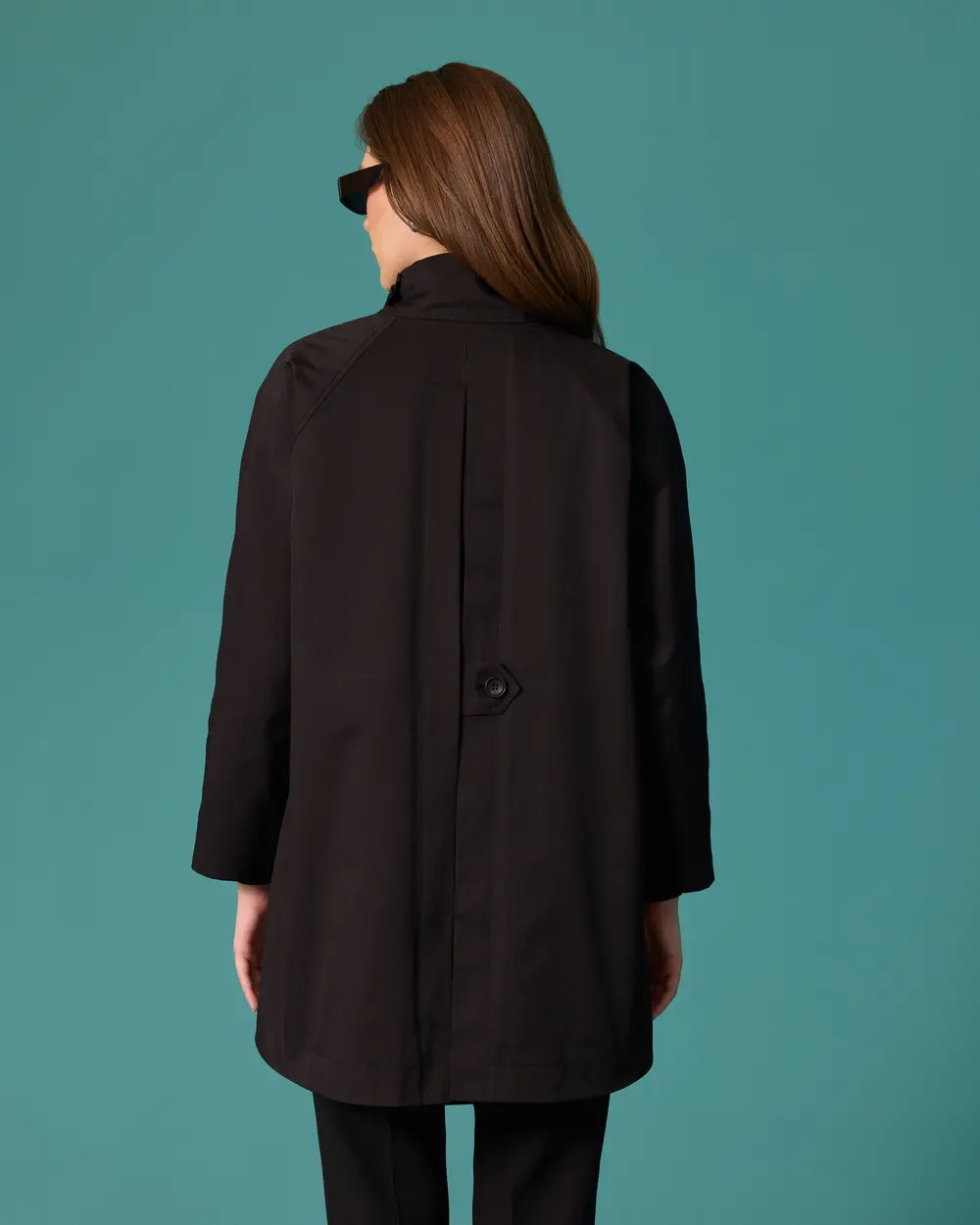 Dik Yaka Oversize Anorak
