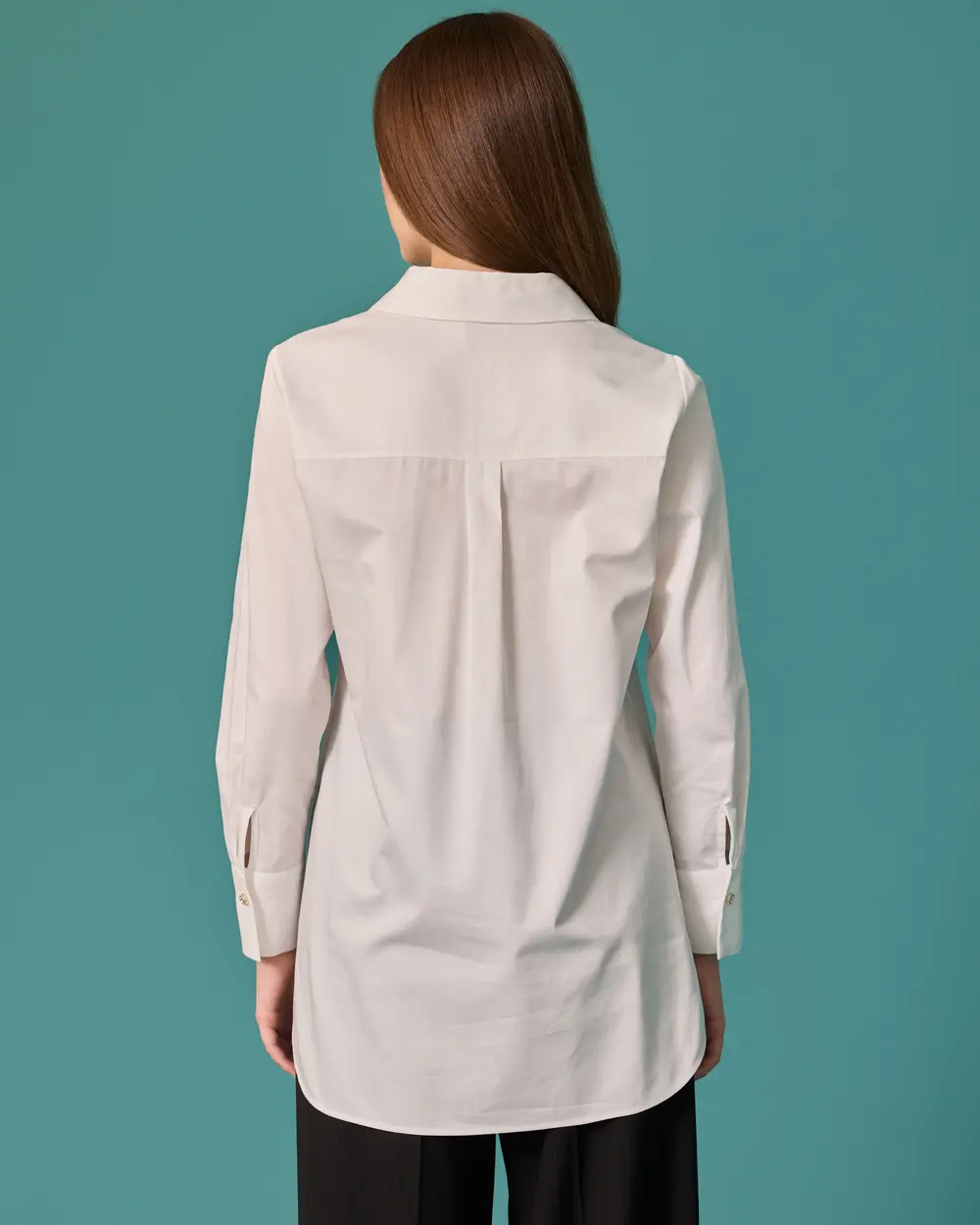 Regular-Fit Shirt with Cuff Details