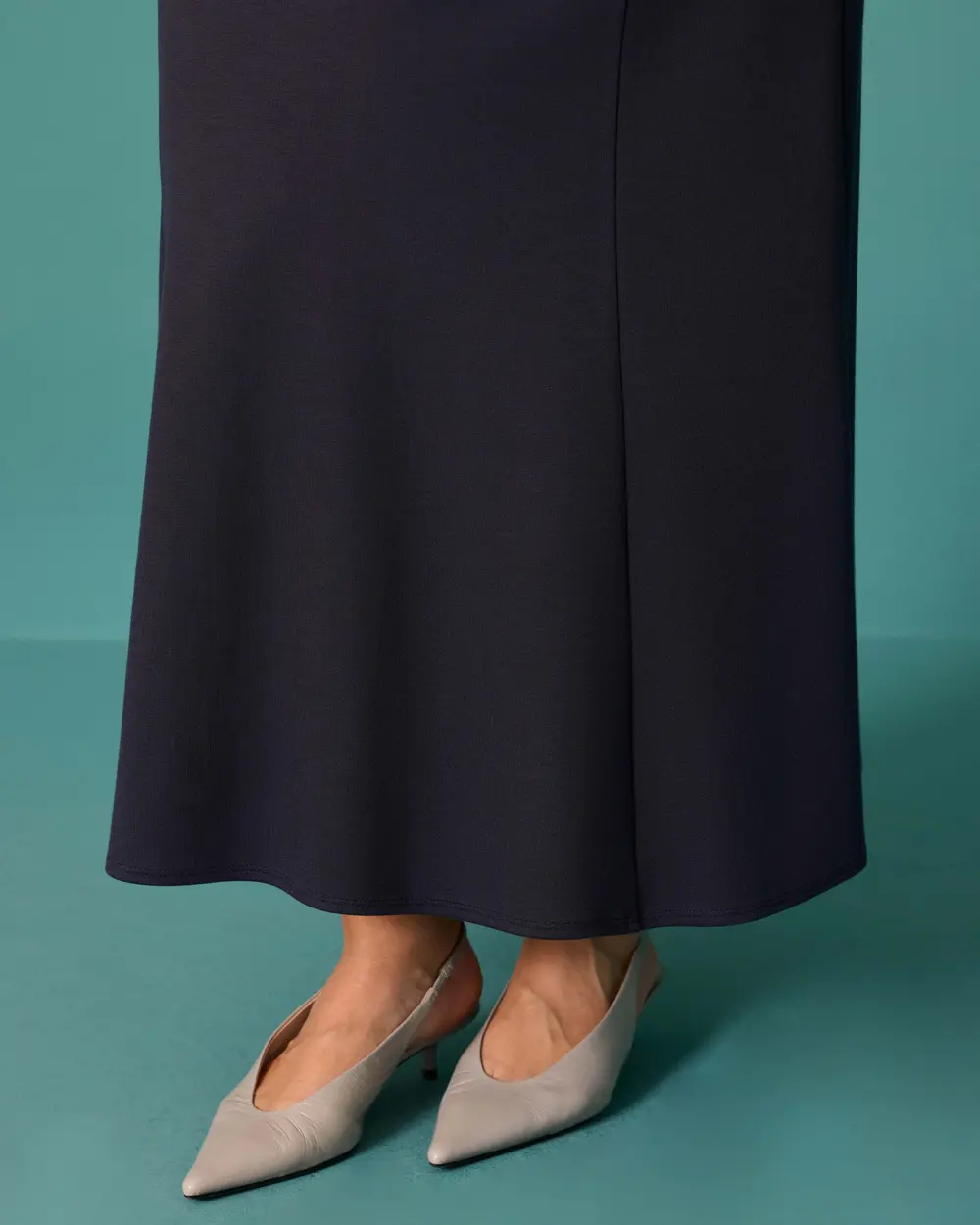 Plus Size Regular Waist A-Line Skirt