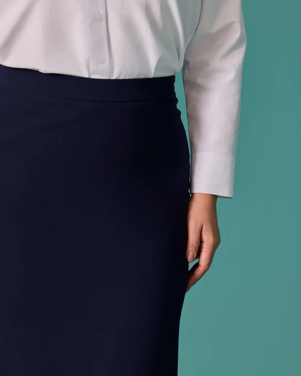 Plus Size Regular Fit Classic Skirt