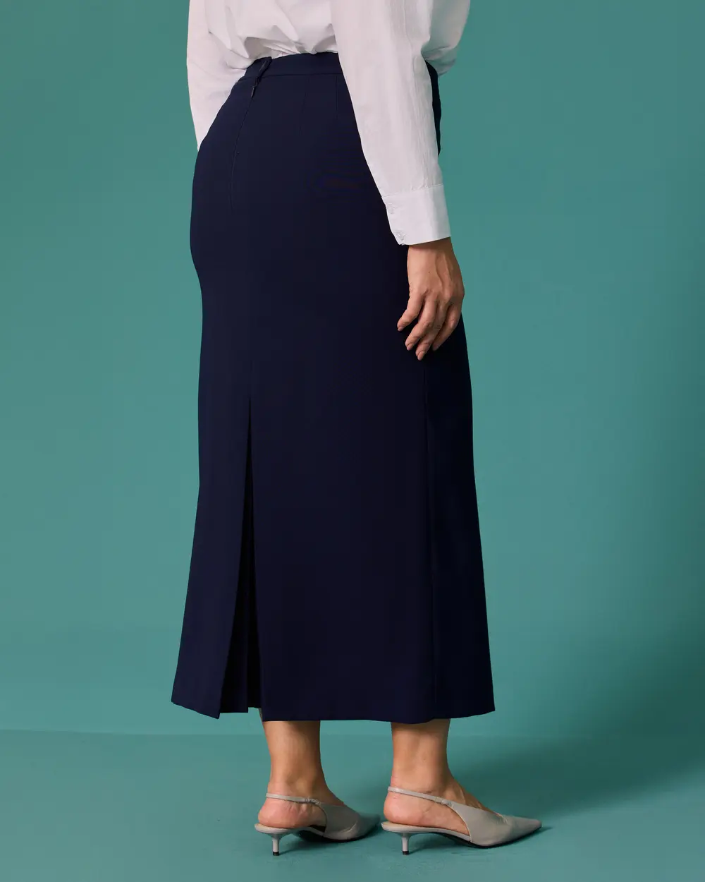 Plus Size Regular Fit Classic Skirt