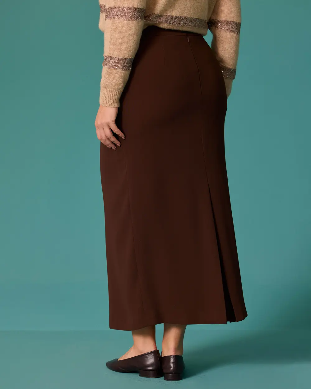 Plus Size Regular Fit Classic Skirt