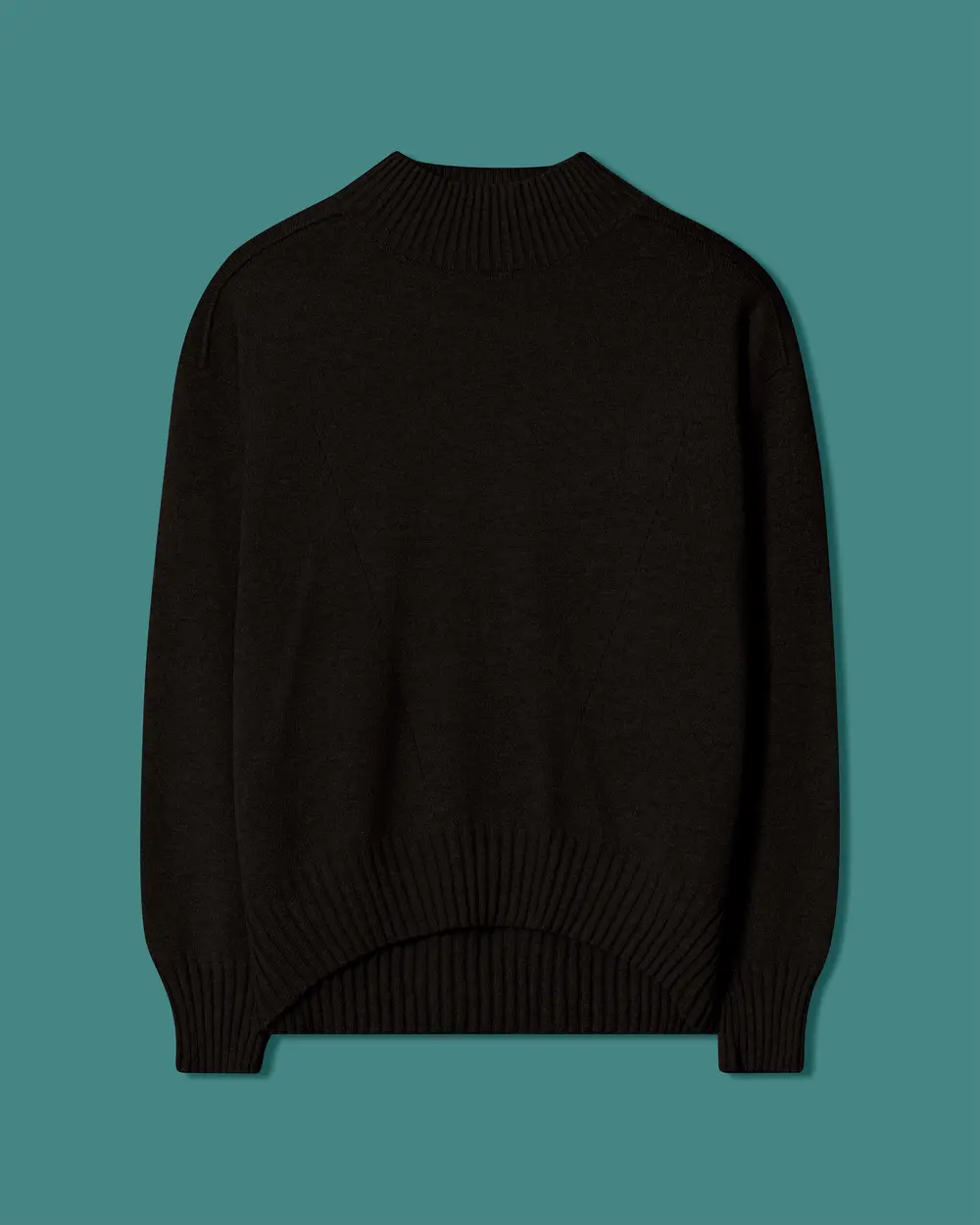 Dik Yaka Oversize Triko Kazak
