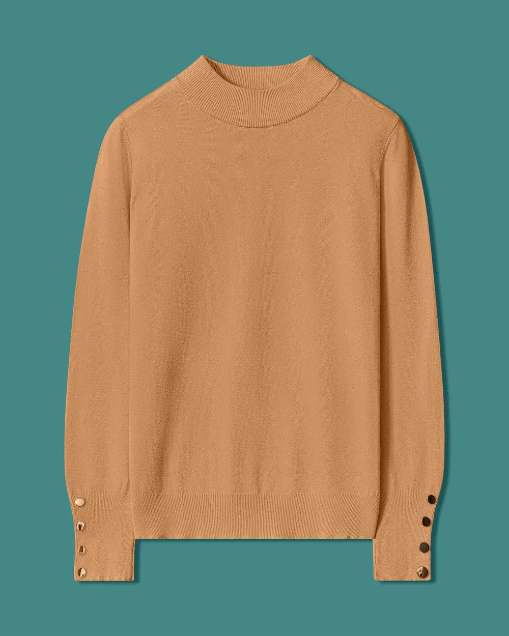 Half-Sleeve Basic Sweater