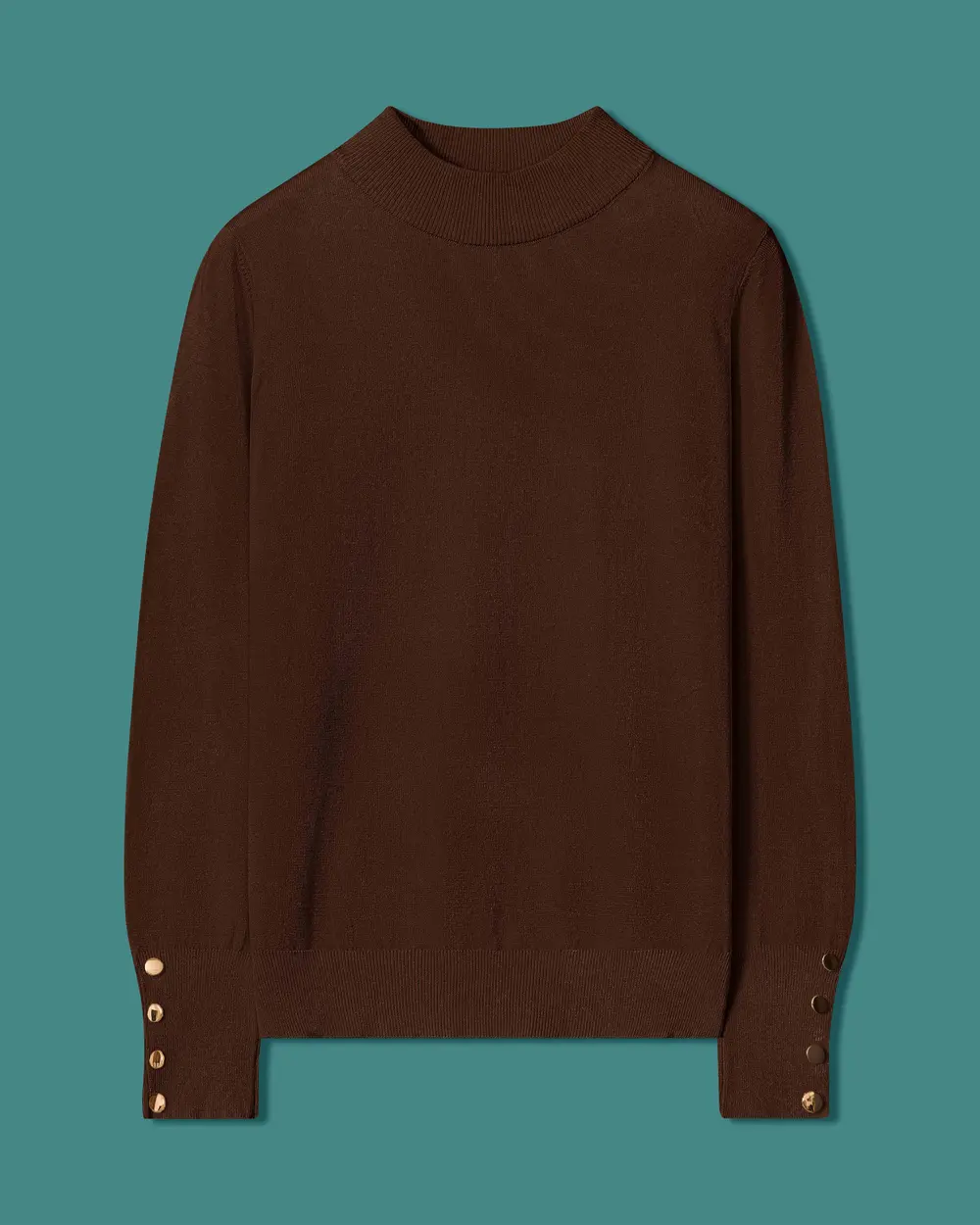 Half-Sleeve Basic Sweater