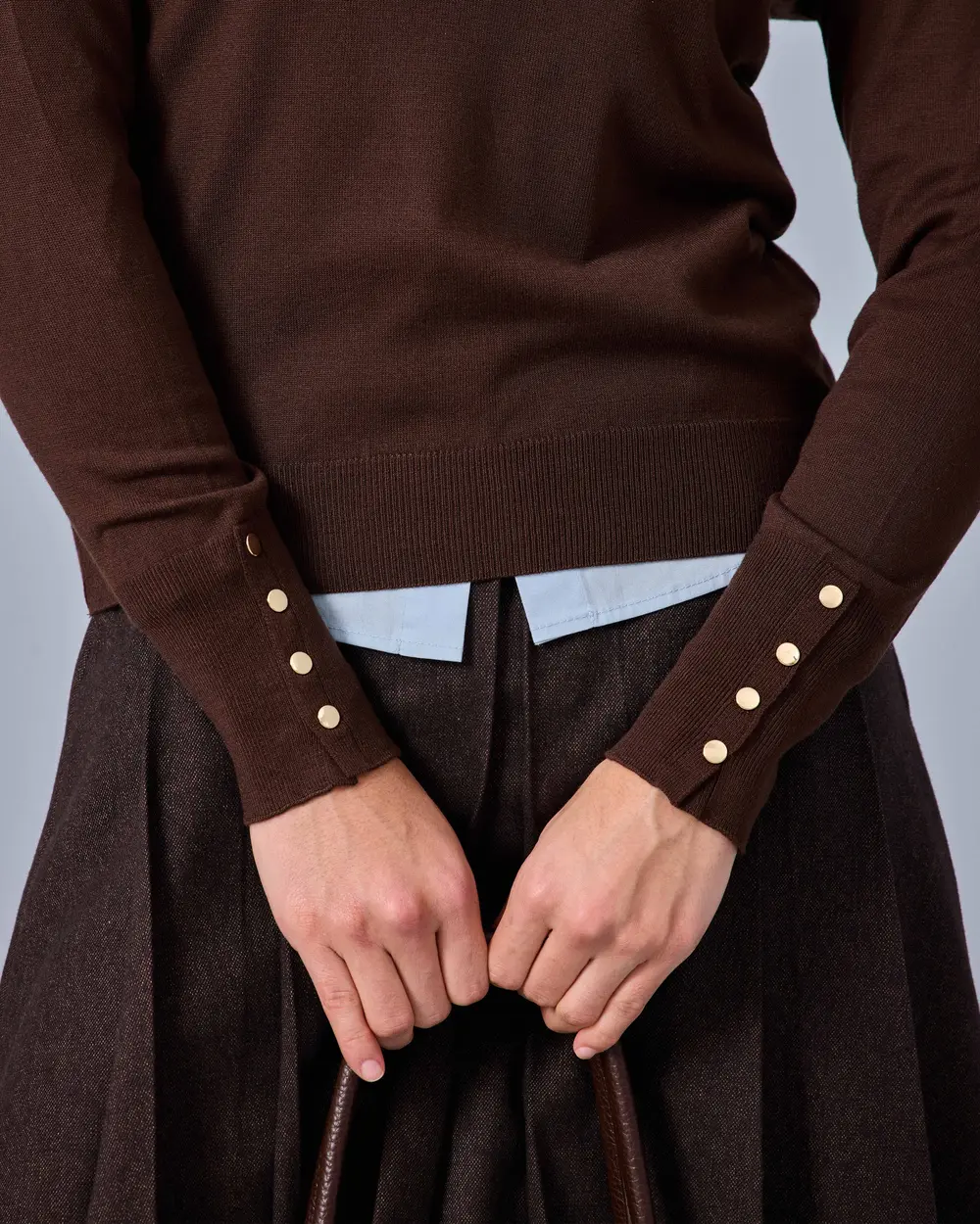 Yuvarlak Yaka Basic Triko