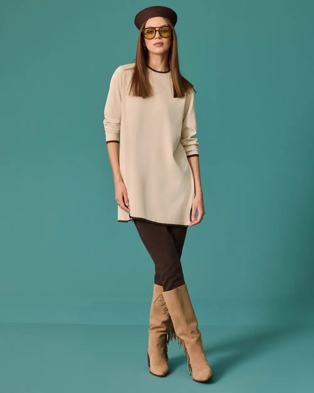 Ombré Knit Tunic