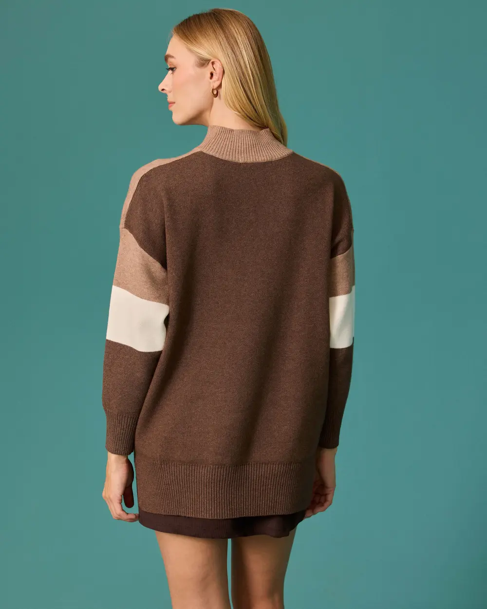 Striped Knit Sweater