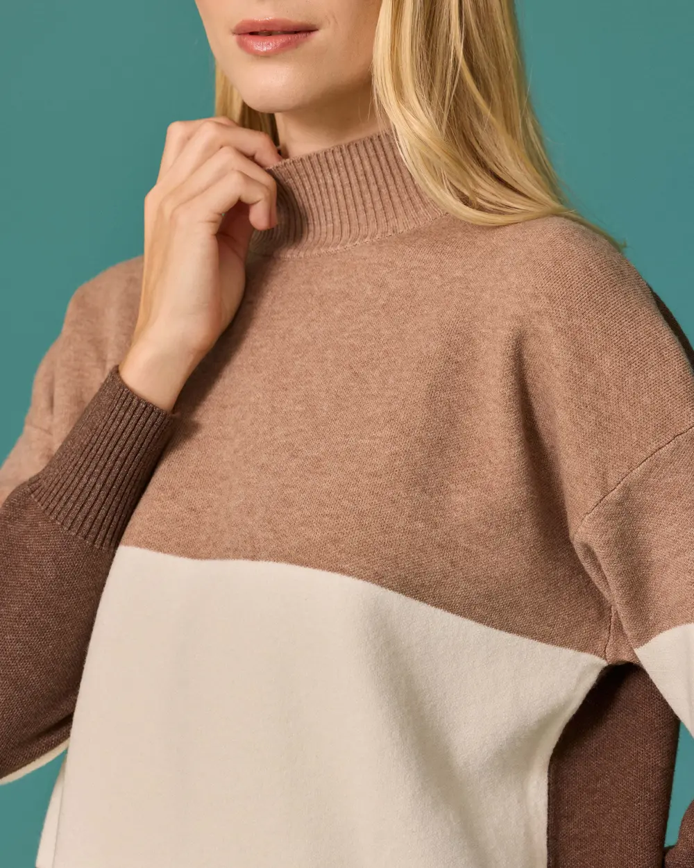 Striped Knit Sweater