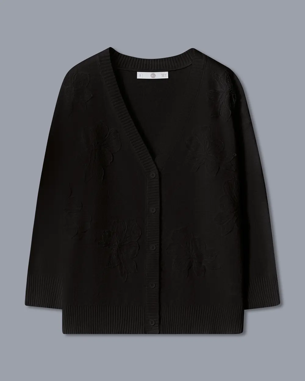 V Yaka Oversize Triko Hırka