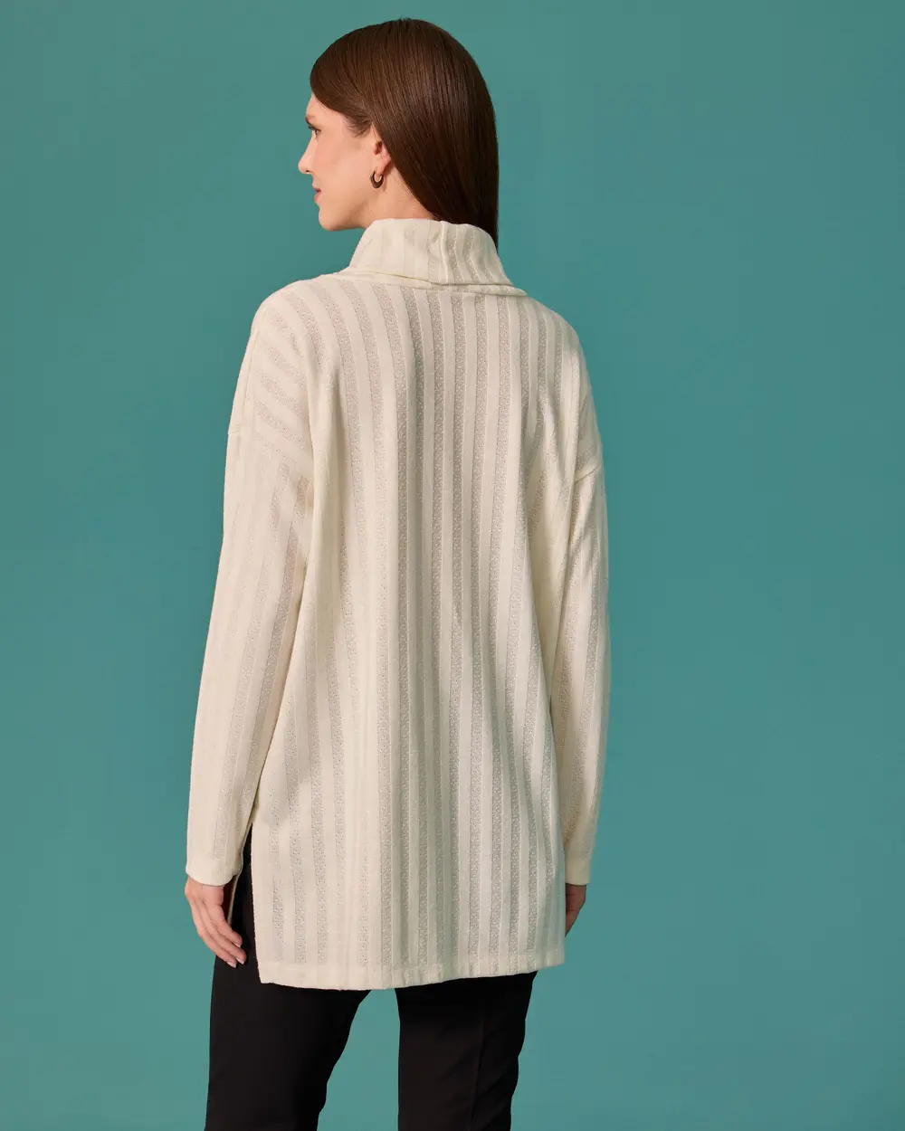 Tunic with a Turned-Down Collar