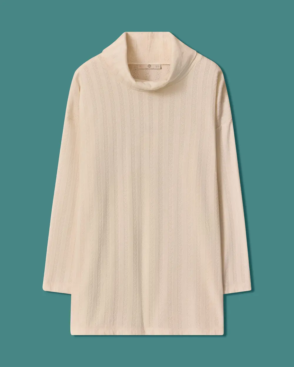 Tunic with a Turned-Down Collar
