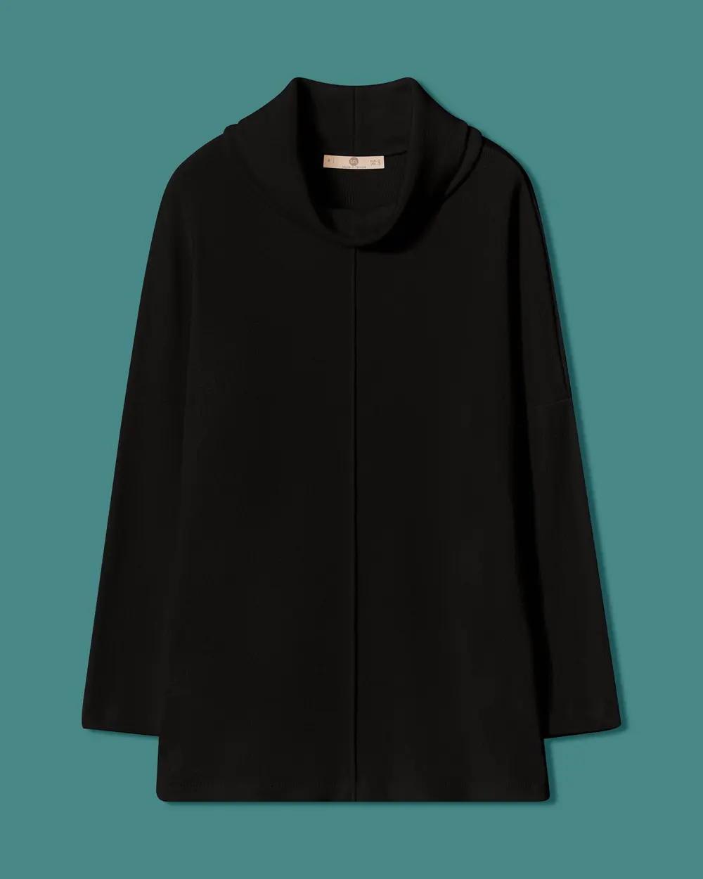 Şal Yaka Oversize Triko Tunik