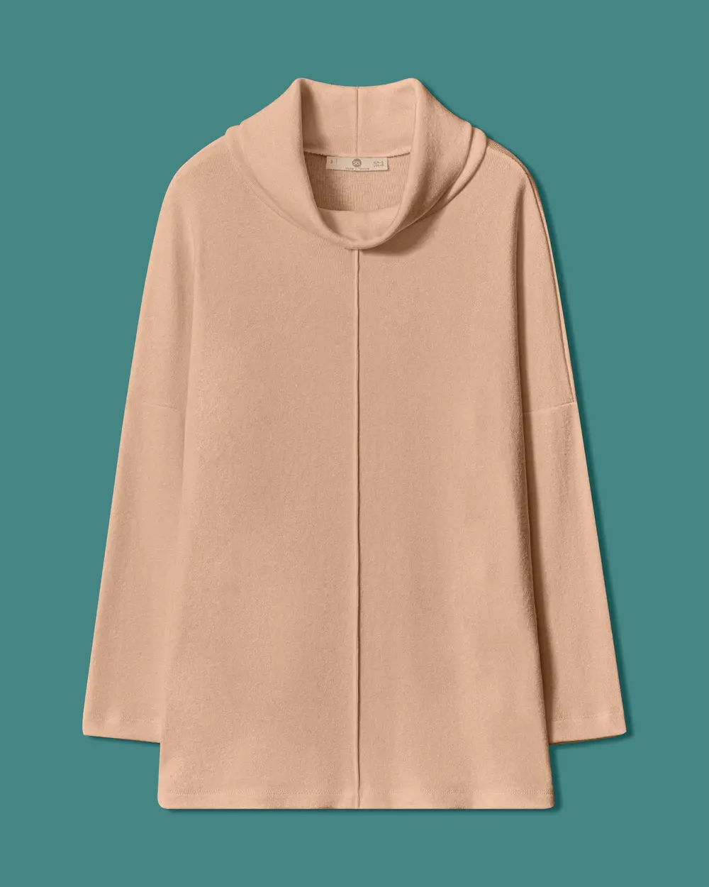 Şal Yaka Oversize Triko Tunik