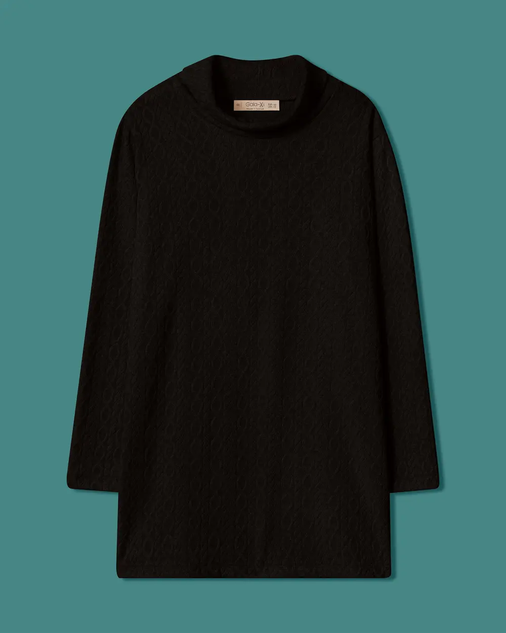 Plus-Size Boat-Neck Knit Blouse