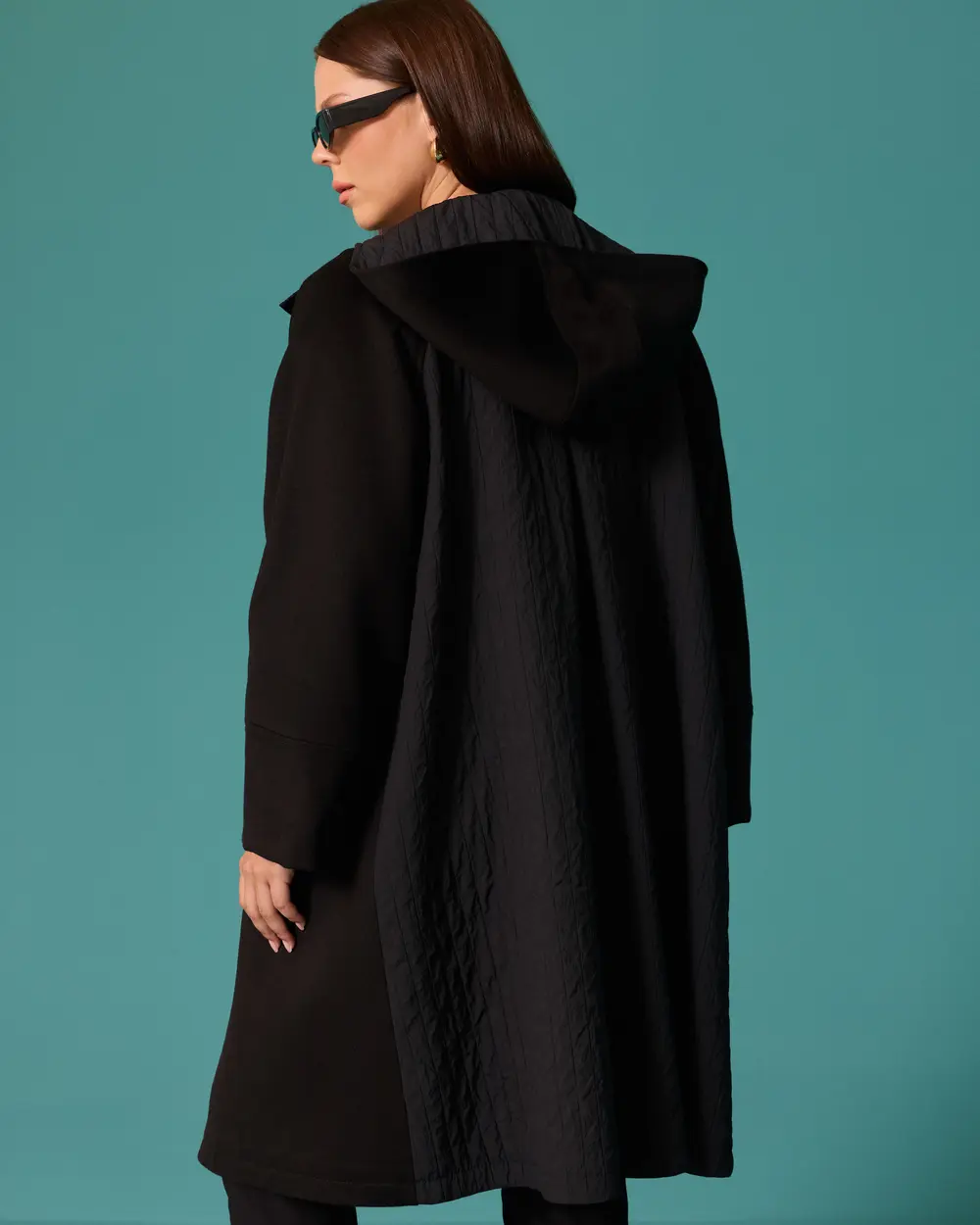 Büyük Beden Oversize Kaban