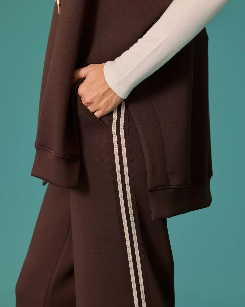 Kapüşon Yaka Oversize Sweatshirt