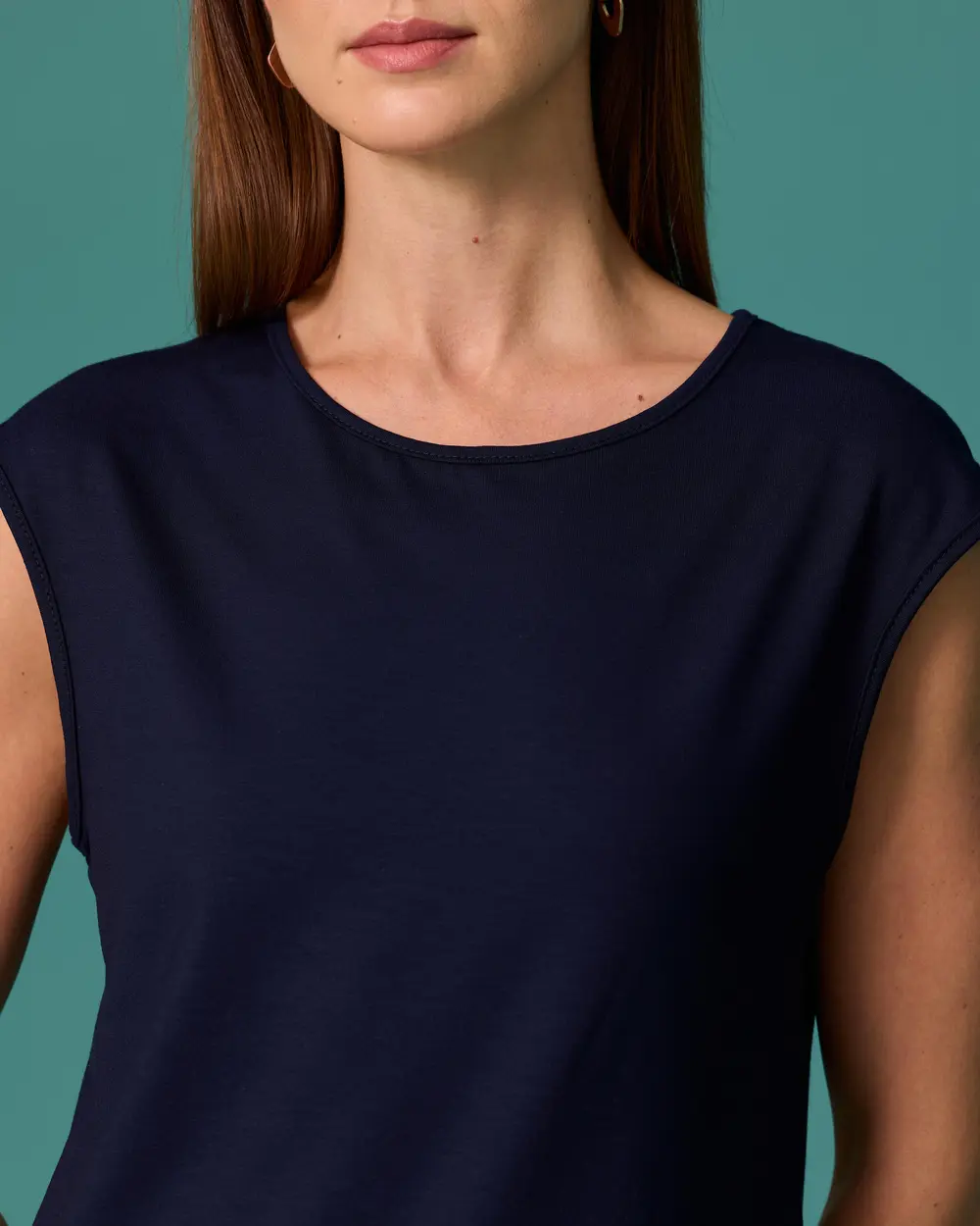 Yuvarlak Yaka Oversize Tshirt