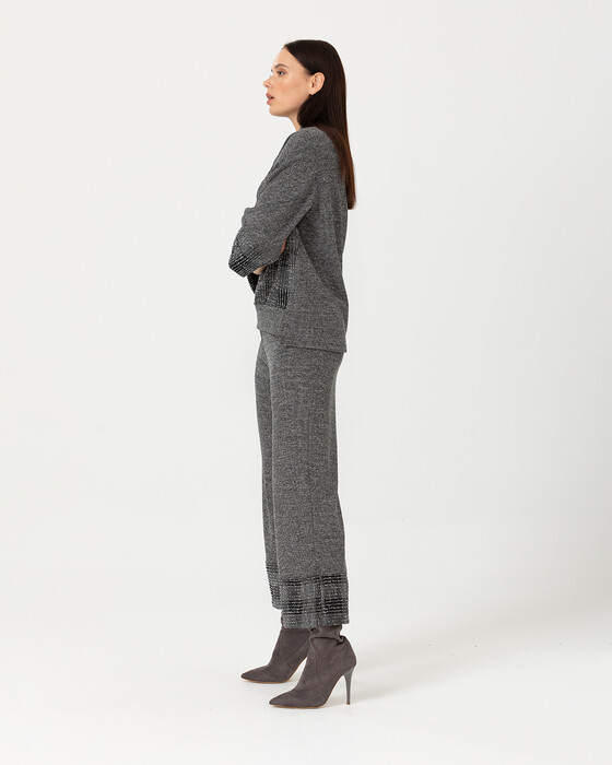 WIDE TROTTER PANTS WITH TROTTER DETAIL
