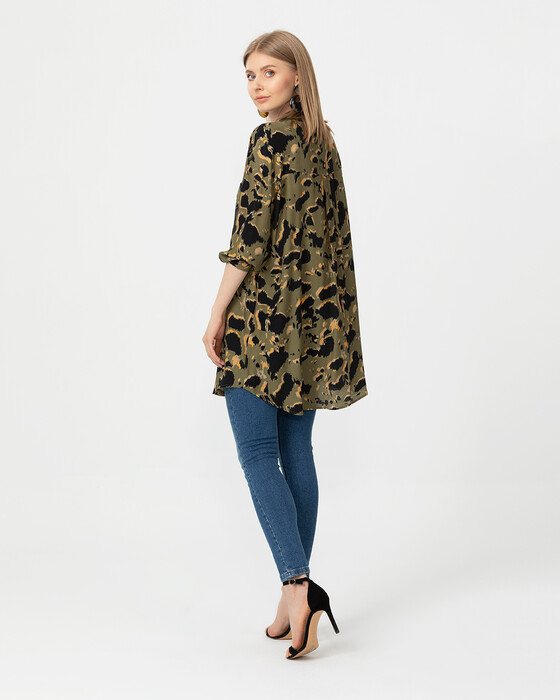 Kamuflaj Desenli Gömlek