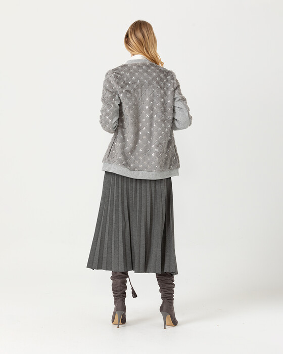 Baklava Dilim Dikişli Ceket