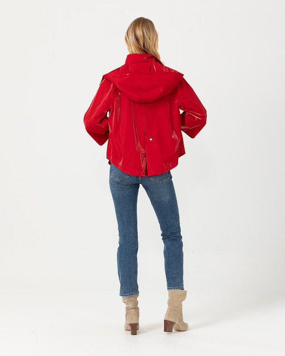 Salaş Kesim Kısa Boy Trençkot