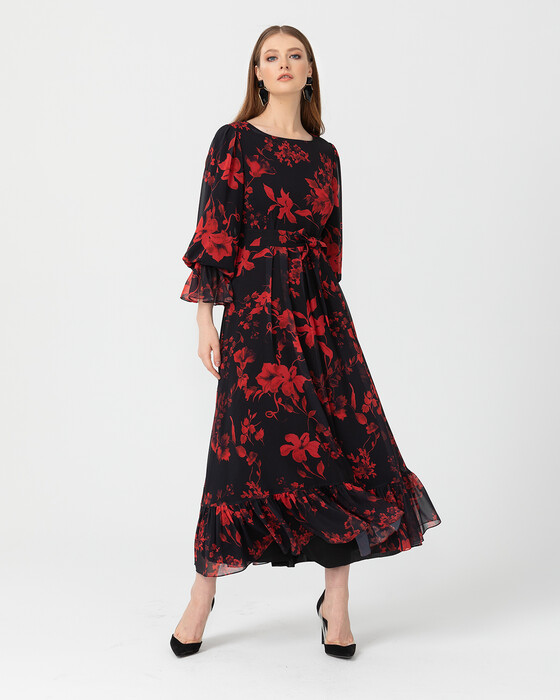 LONG DRESS WITH PATTERN