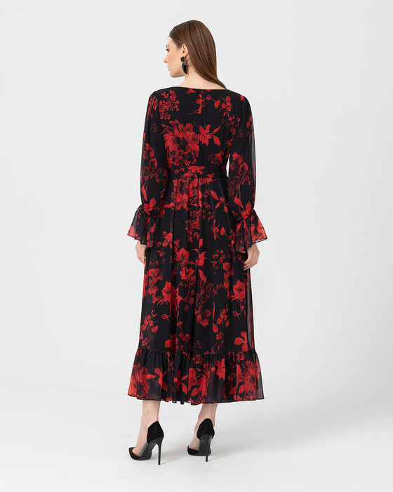 LONG DRESS WITH PATTERN