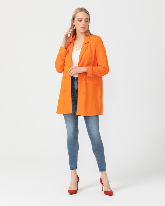 JACKET WITH BUTTON DETAIL