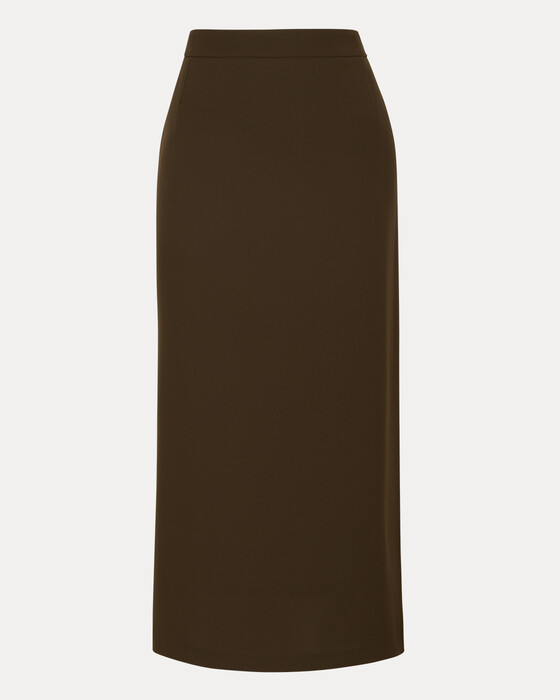 PLUS-SIZE LONG SKIRT