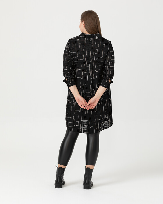 Büyük Beden Desenli Tunik