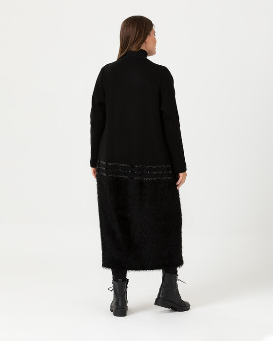 Büyük Beden Uzun Boy Hırka