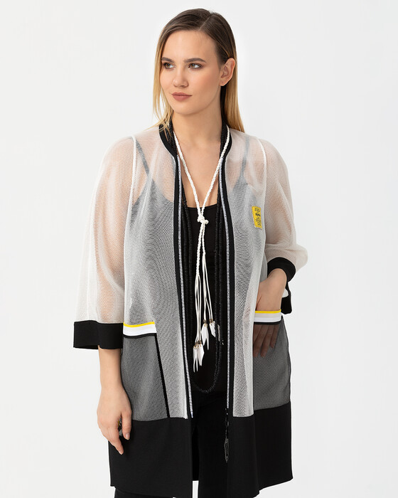 Büyük Beden File Ceket