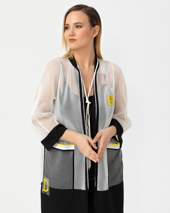 Büyük Beden File Ceket