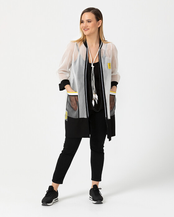 Büyük Beden File Ceket