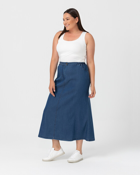 Plus Size Denim Skirt Womens Elegant Office Festival Solid Color A Skirt  Vintage Waist Pleated Zipper Skirt Mini Skirts for Women Summer (Black, S)  : Amazon.co.uk: Fashion