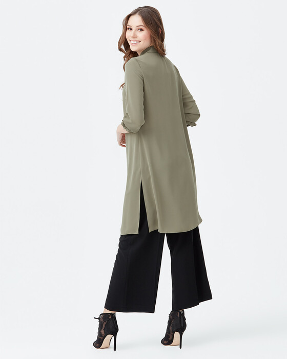 Düğme Detaylı Tunik