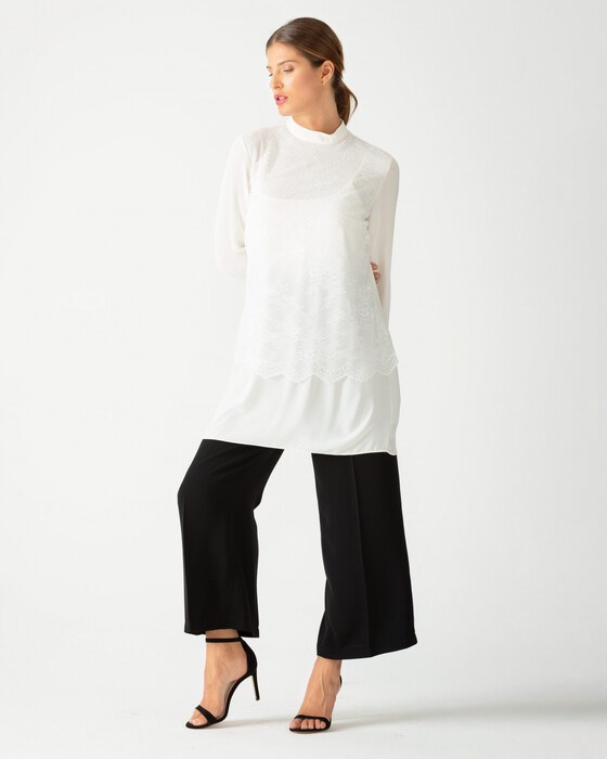 Önü Dantelli Tunik