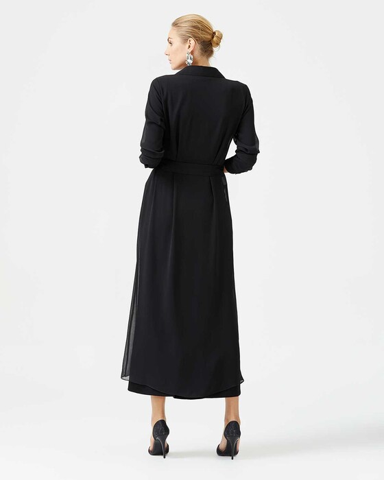 Iç Bluzlu Şifon Tunik