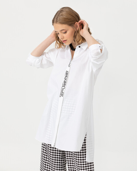 Asimetrik Kesim Koton Tunik