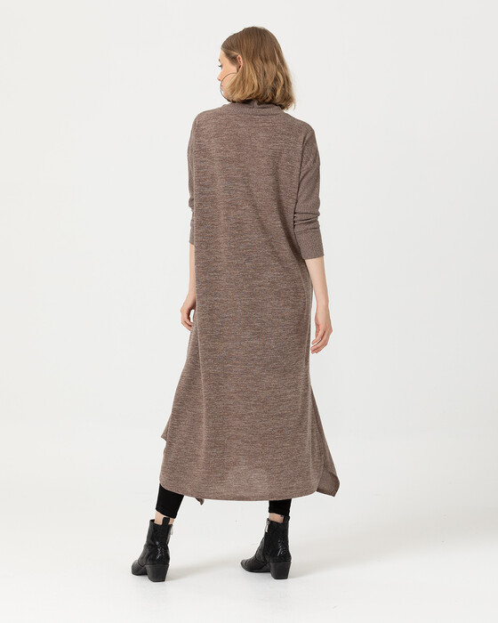 Devrik Yakalı Tam Boy Tunik