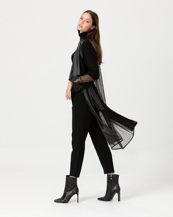 Deri Görünümlü File Kap