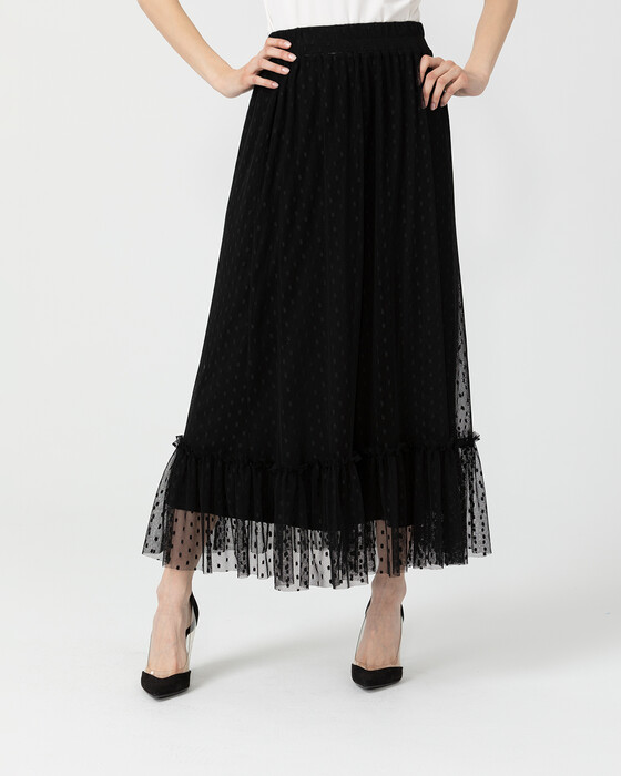 ELASTIC WAIST TULL SKIRT