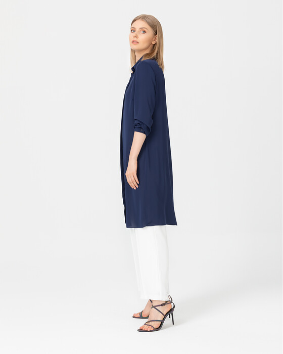 BASIC TUNIC WITH FRONT BUTTON