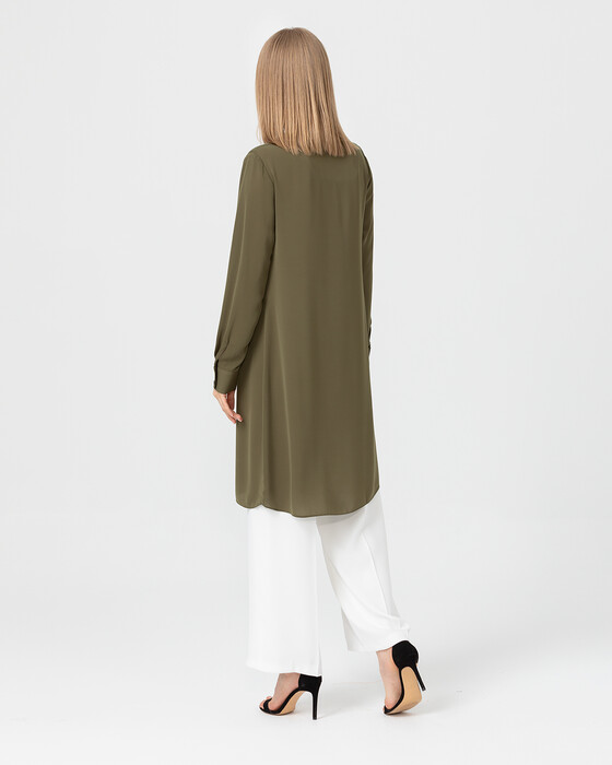 BASIC TUNIC WITH FRONT BUTTON