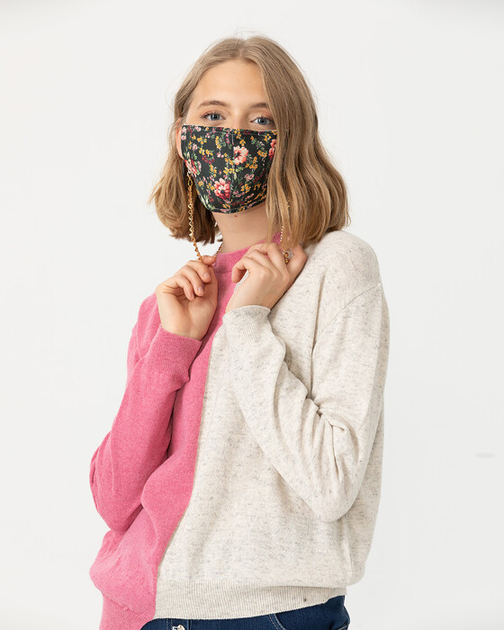 Desenli Yıkanabilir Maske