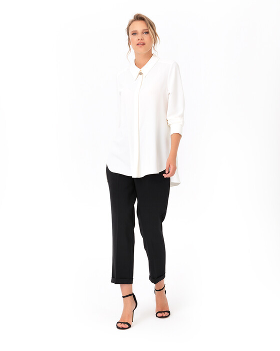 Rahat Kesim Düz Gömlek